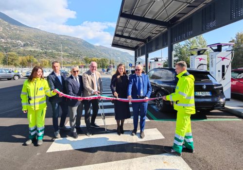 Inaugurazione stazione ricarica a
