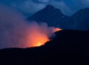 Incendio Aymavilles - Foto di Rassel Tresca