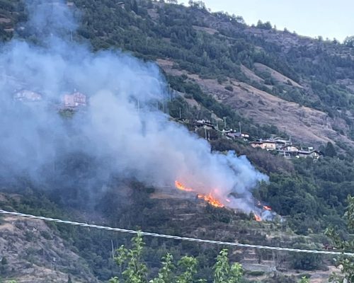 Incendio Sarre