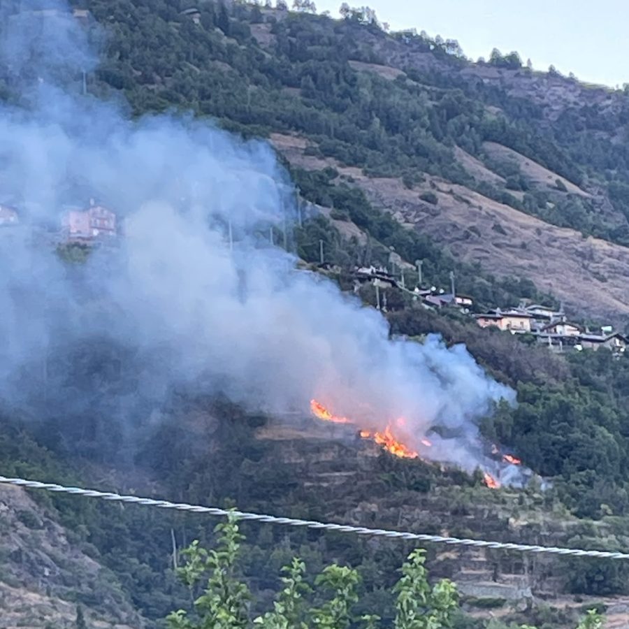 Incendio Sarre