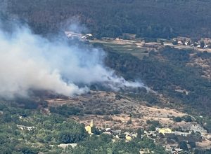 Incendio a Saint Denis