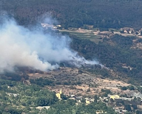 Incendio a Saint Denis
