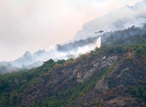 Incendio a Saint Denis