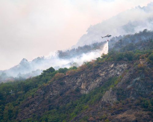 Incendio a Saint Denis
