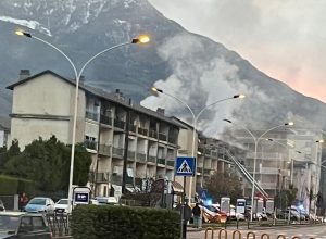 Incendio corso Battaglione