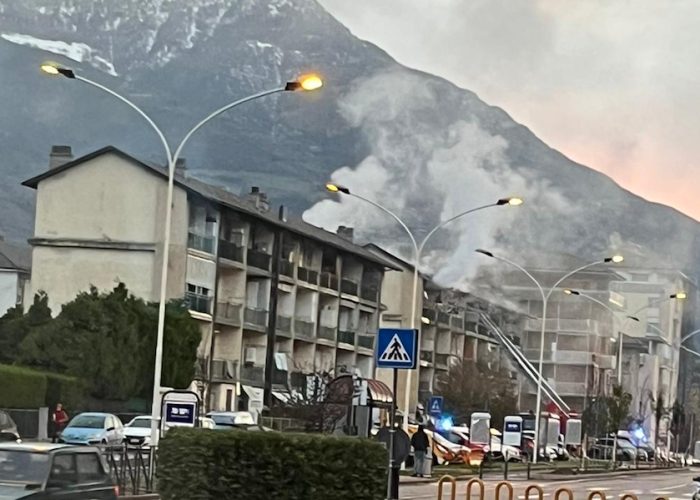 Incendio corso Battaglione