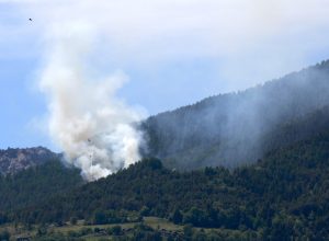 Incendio sopra Sarre