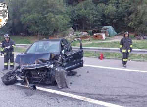 L'incidente sull'A5.