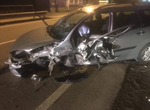 L'incidente in Statale, a Sarre.