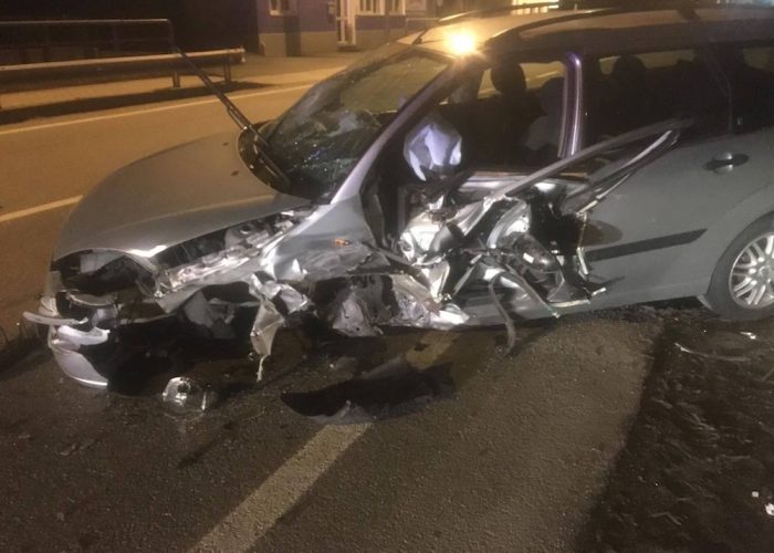 L'incidente in Statale, a Sarre.