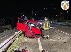 Incidente cavalcavia Sarre