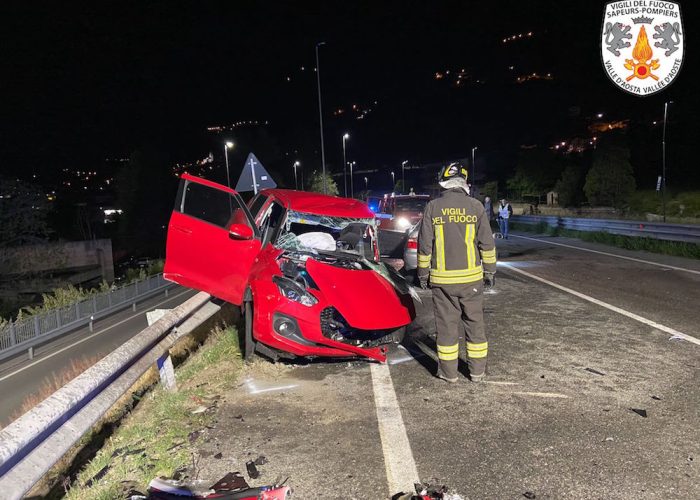 Incidente cavalcavia Sarre