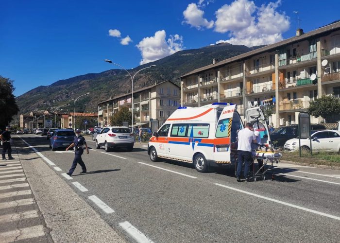 I soccorsi dopo l'incidente.