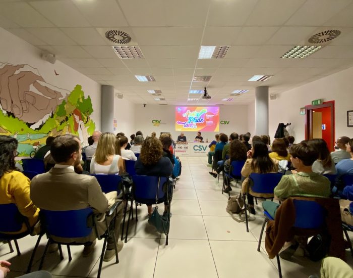 Incontro Aosta Pride sala CSV
