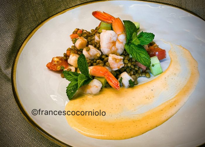 Insalata di lenticchie di Castelluccio