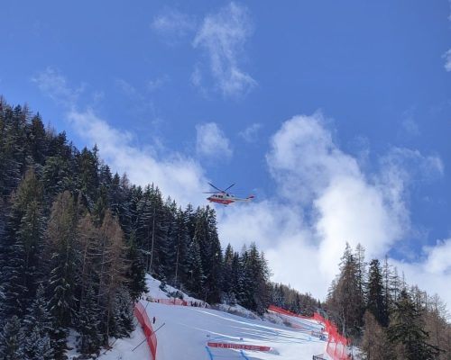 Intervento elisoccorso La Thuile