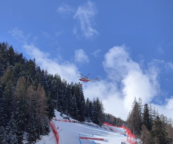 Intervento elisoccorso La Thuile