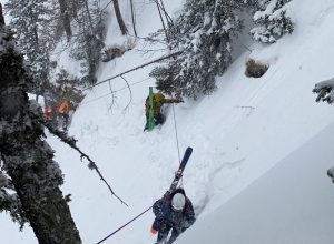 Intervento soccorso per Freerider bloccati