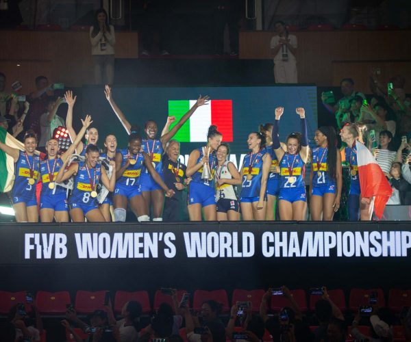 Italia pallavolo vittoria mondiali
