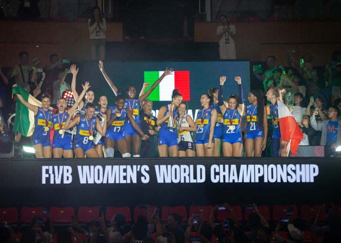 Italia pallavolo vittoria mondiali