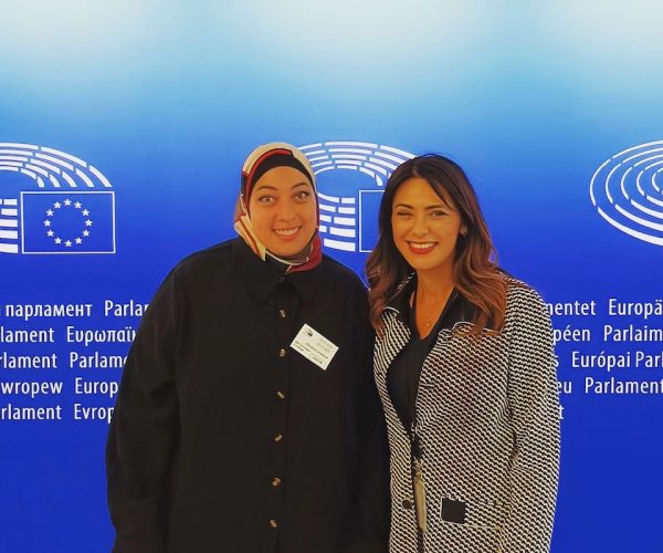 Khouloud Shaker al Parlamento Europeo