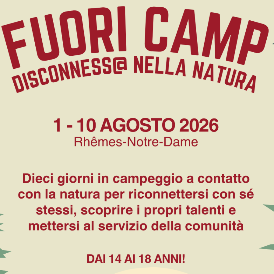LOCANDINA FUORI CAMP