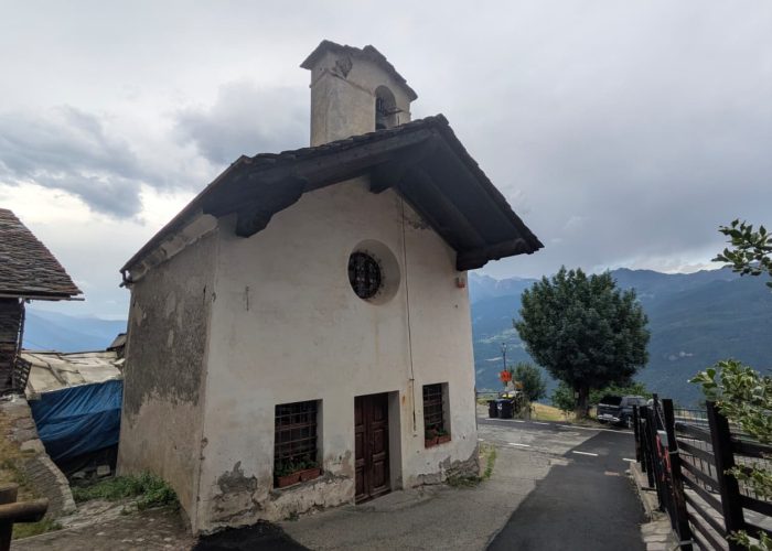 La Cappella di Bellun da cui proviene il paliotto