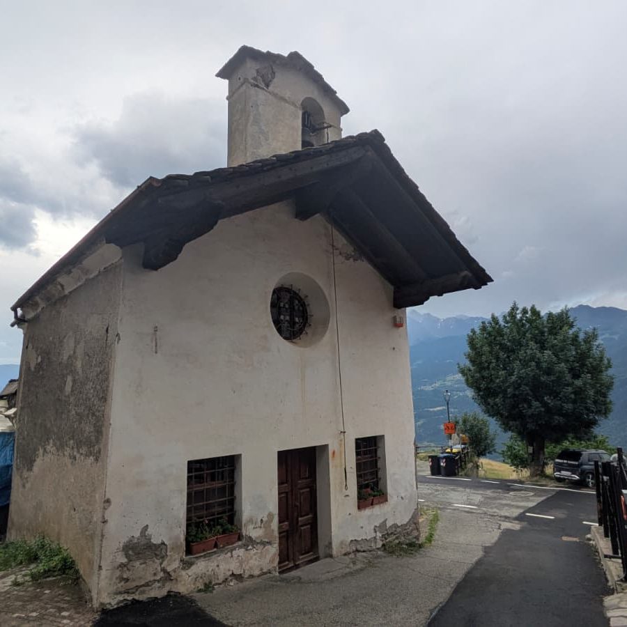 La Cappella di Bellun da cui proviene il paliotto