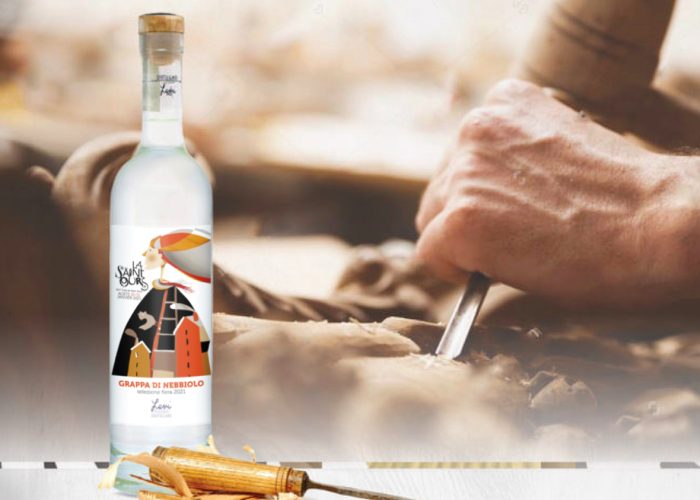 La Grappa monovitigno di Nebbiolo Levi per la 1021ª Fiera di Sant'Orso