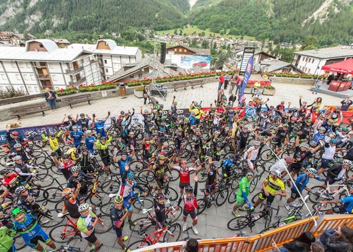 La MontBlanc Granfondo 2018 - foto Facebook