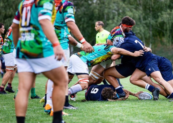 La Stade Valdotain Cva Cup giocata a Sarre tra Hbs Colorno e Cus Torino