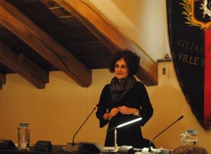 La Vicepresidente del Consiglio Sara Dosio