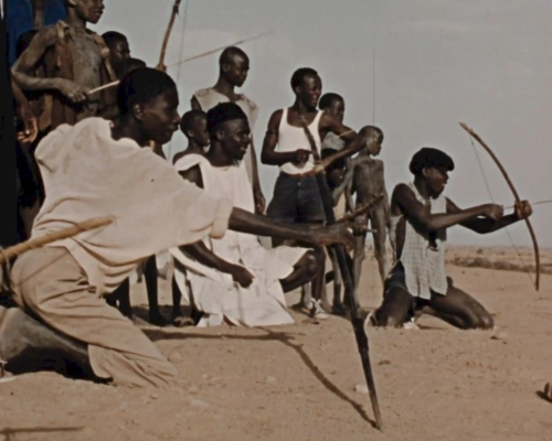 La chasse au lion à' l'arc Jean Rouch