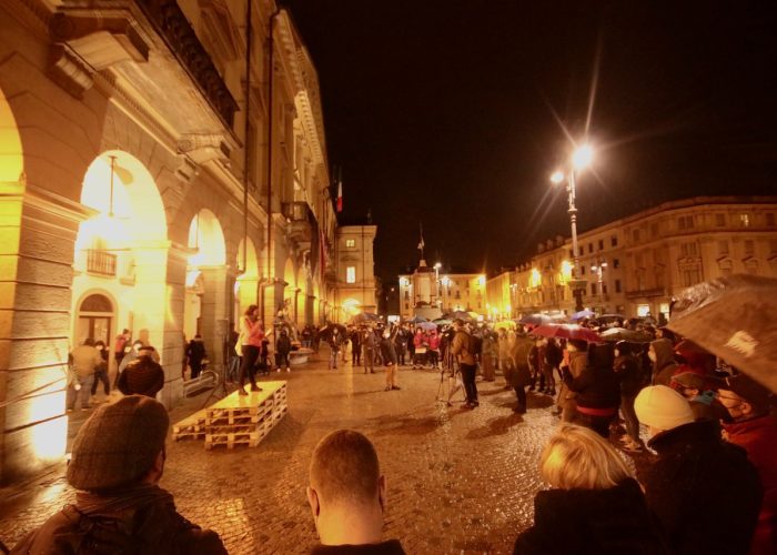 Immagine di archivio - La manifestazione Forchette e non forconi