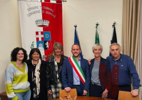 La nuova giunta di Donnas