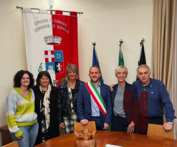 La nuova giunta di Donnas