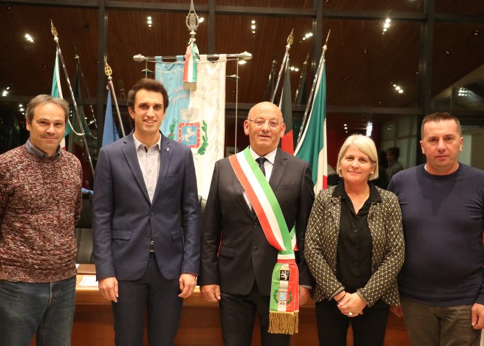 La nuova giunta di Pollein