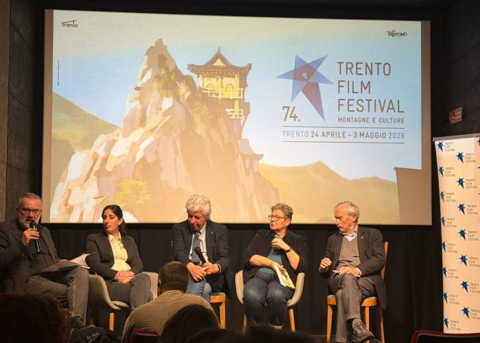 La presentazione di Courma et Courmayeur al Trento FIlm Festival