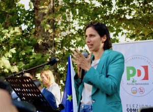 La segretaria del PD Elly Schlein ad Aosta Foto Alice Dufour