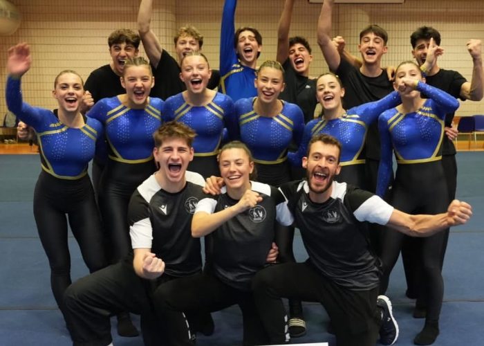 La vittoria italiana al Mid European Teamgym Championships