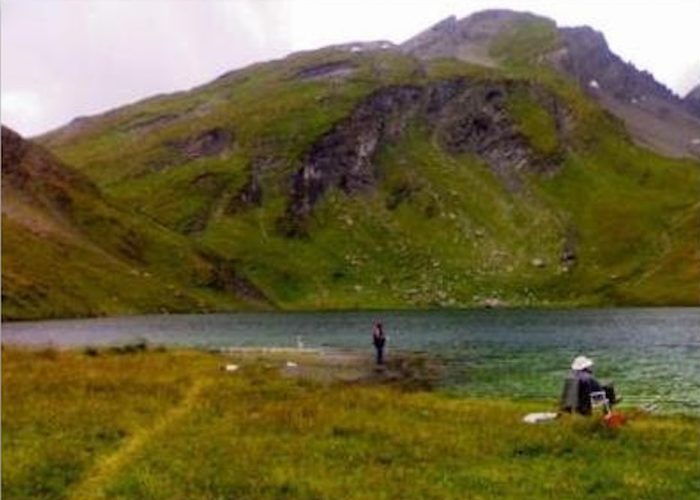 Il lago Verney, controllato dai forestali.