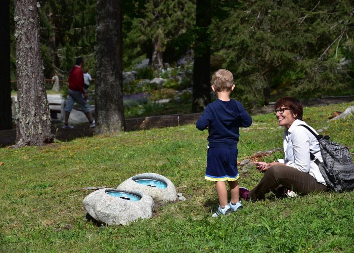 L'installazione di Chicco Margaroli a Gressoney-Saint-Jean