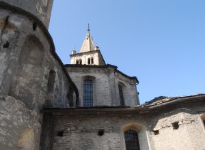 L'abside della Cattedrale di Aosta