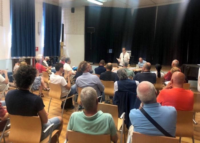 L'assemblea di Rete civica