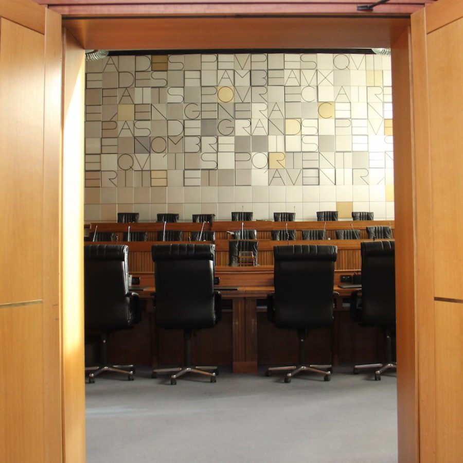 L'aula del Consiglio regionale
