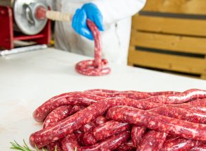 Lavorazione salsiccia valdostana