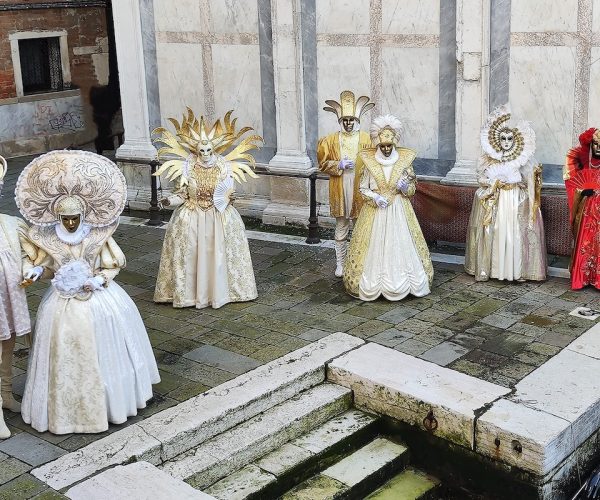 Le maschere de La Bottega dei Sogni al Carnevale di Venezia