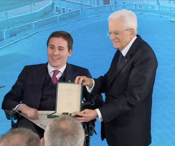 Leonardo Lotto Cavaliere dell’Ordine al merito della Repubblica italiana Sergio Mattarella