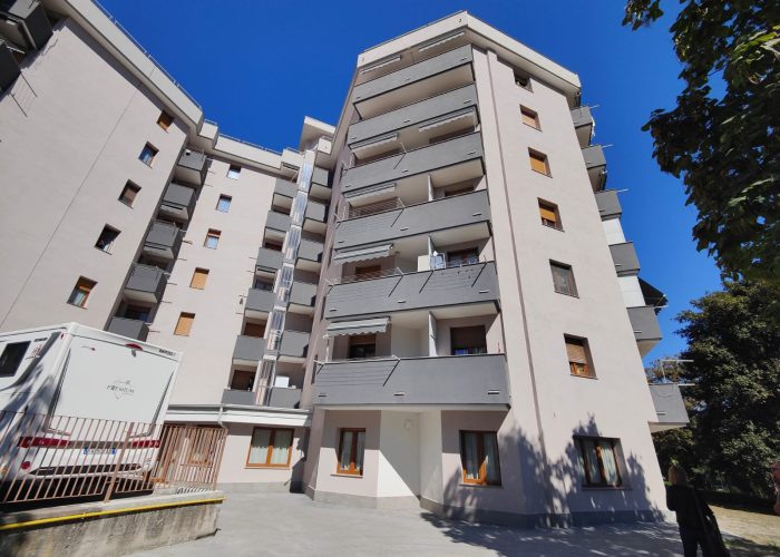 L'esterno della casa domotica