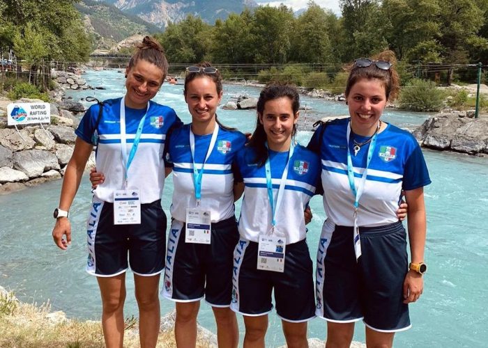 Letizia Lauri Elodie Lumignon Gaia Mascarello e Carlotta Scalvino